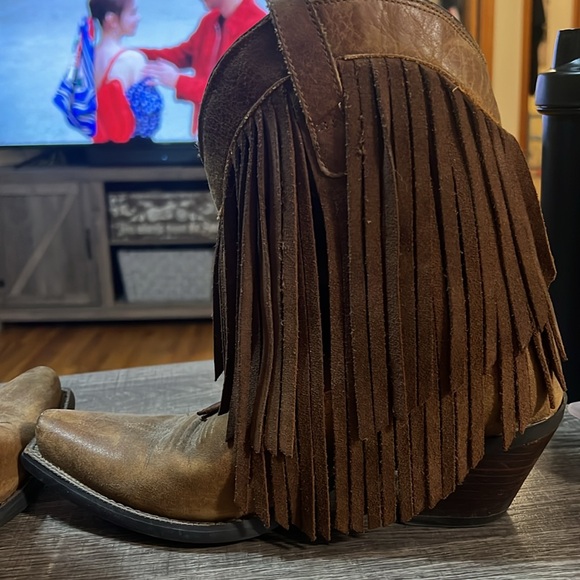 Ariat Fringe Boots Size 8 - Picture 5 of 7